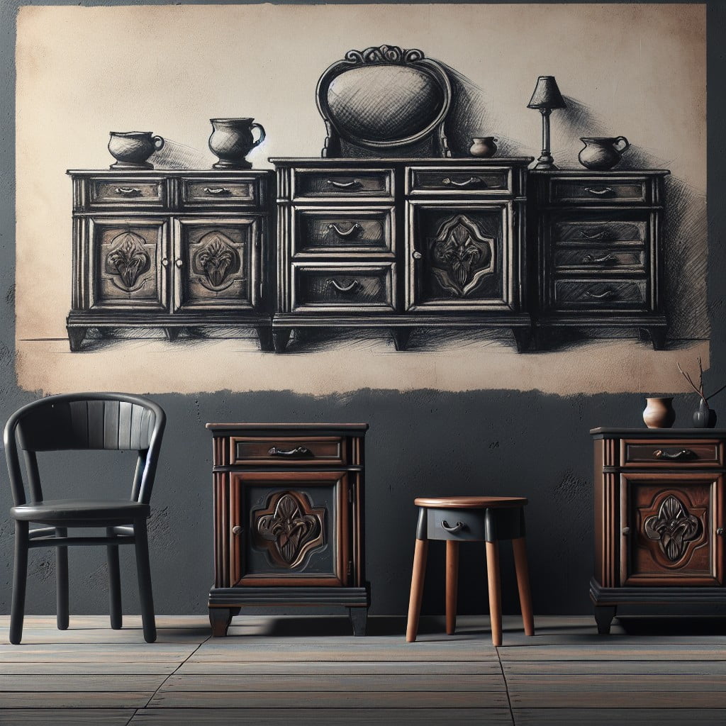 black chalk paint furniture a masterclass in upcycling