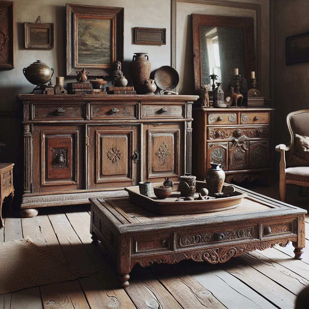 brown chalk paint the perfect choice for vintage decor