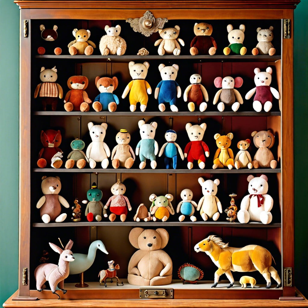 cabinet of curiosities style display