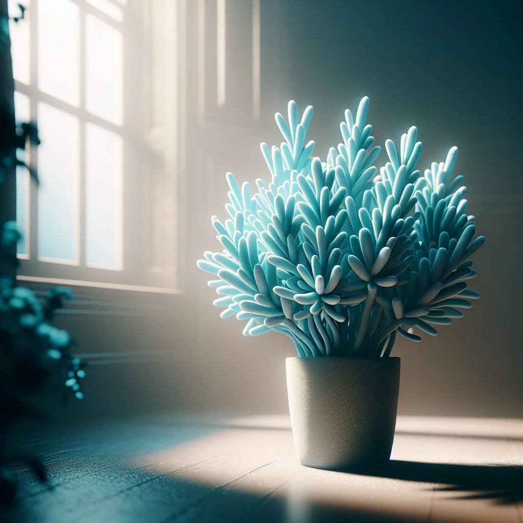 can blue chalk sticks survive in low light