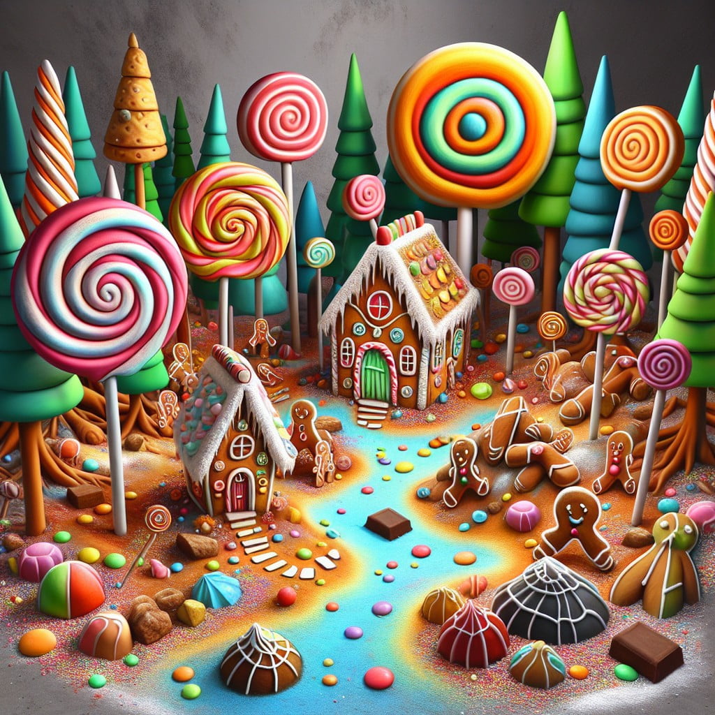 candy land inspired art