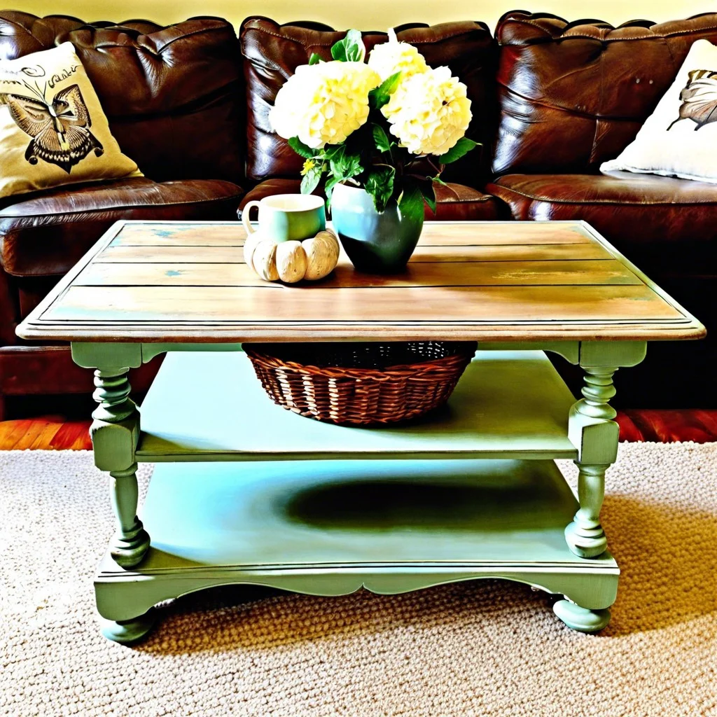 chalk paint® bringing new life to antique coffee tables