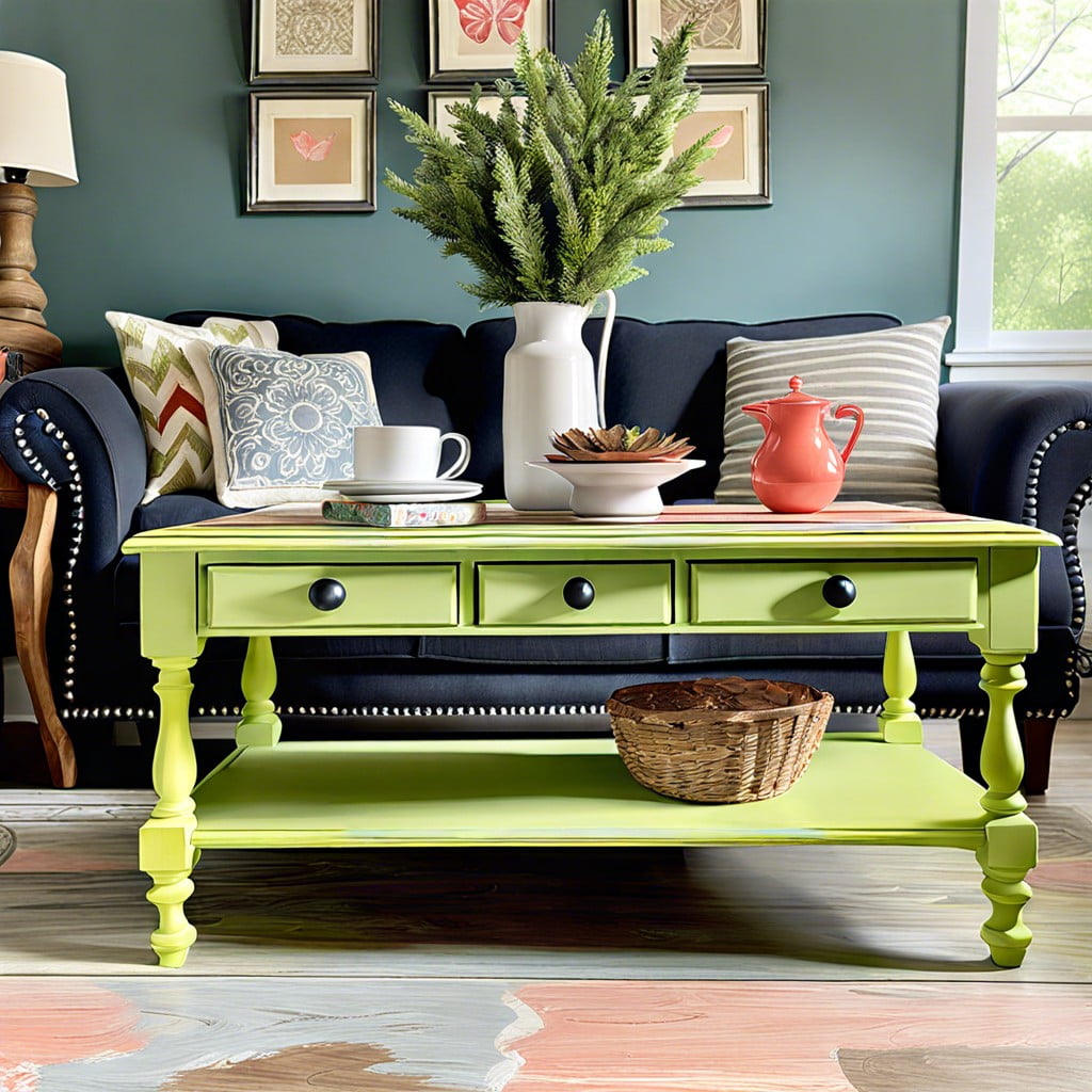 chalk paint® color combinations for a killer coffee table