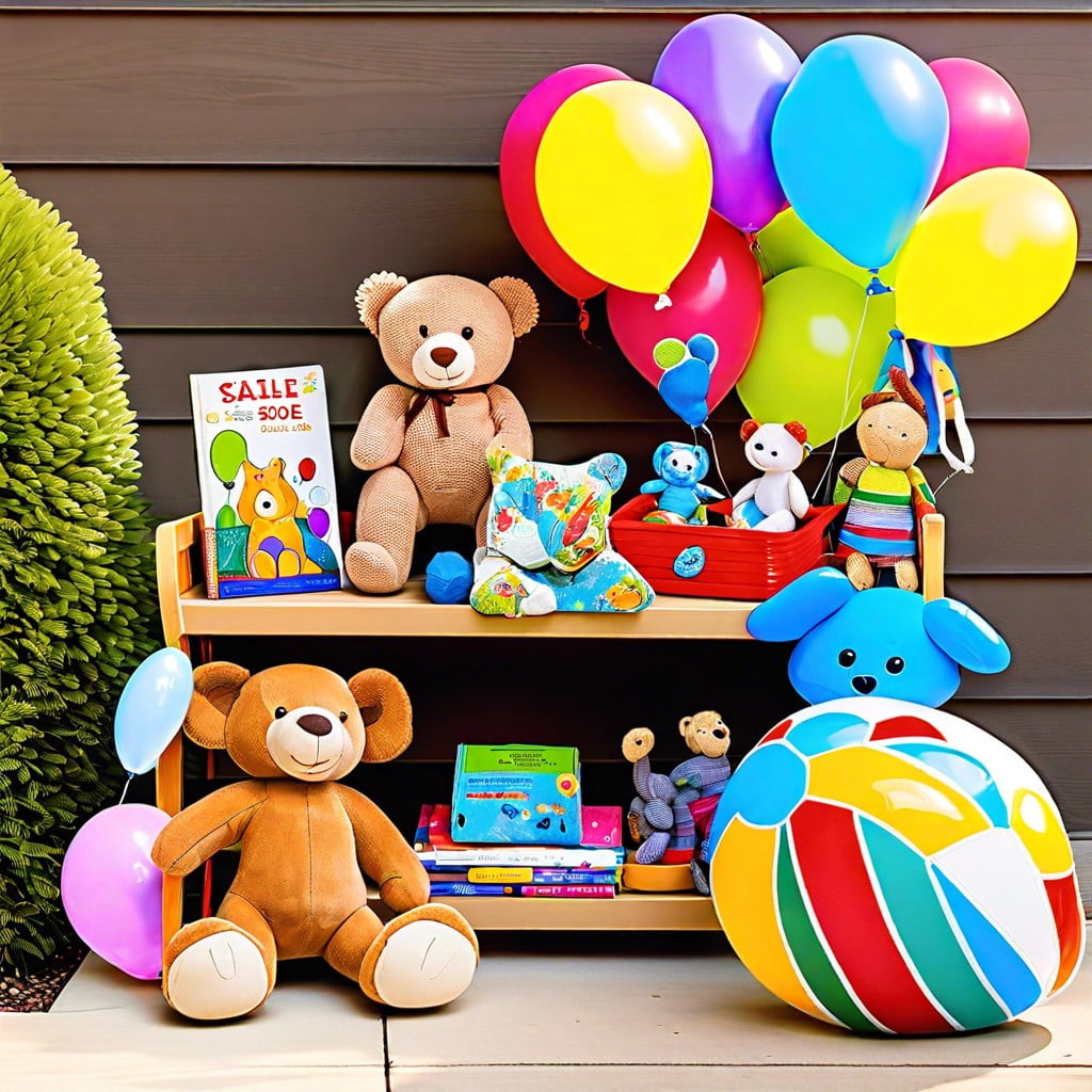 create a kiddie corner for childrens items