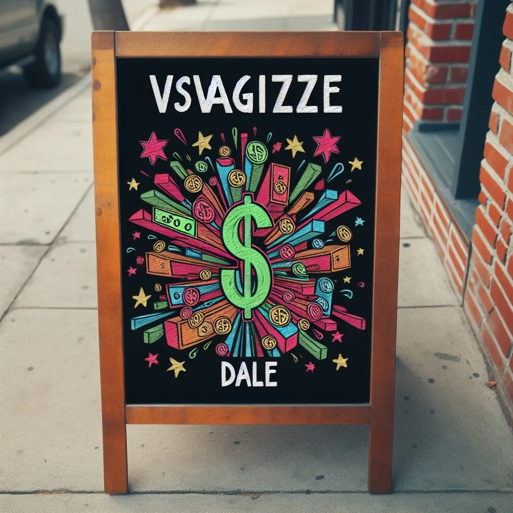 creating chalkboard signs for small businesses