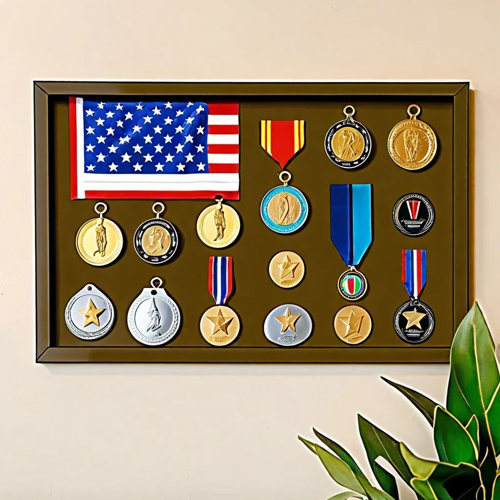 diy magnetic medal board