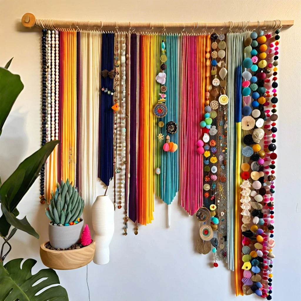 diy pin curtain