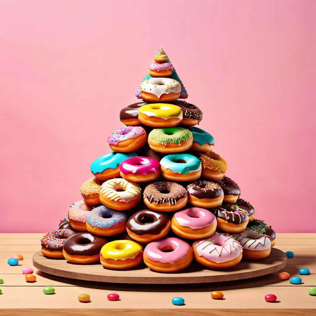donut pyramids