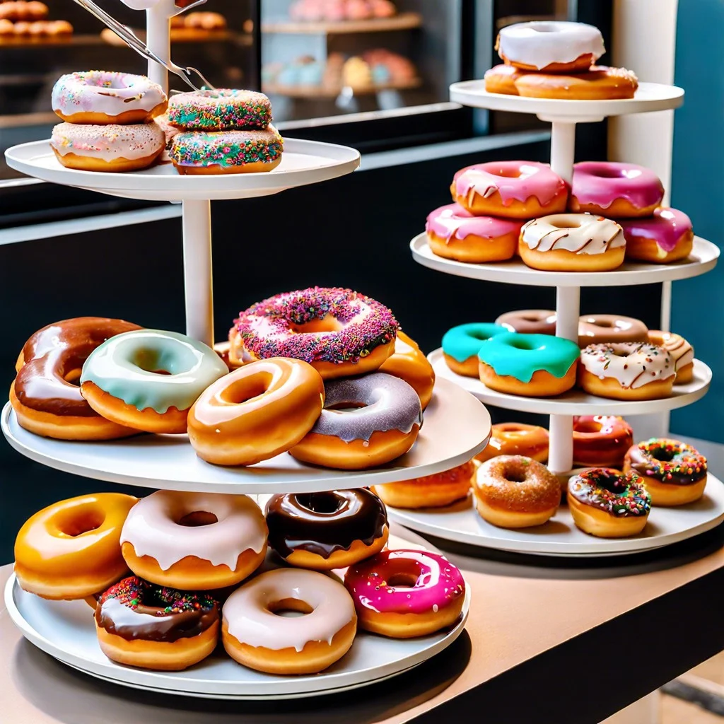 donut tasting station