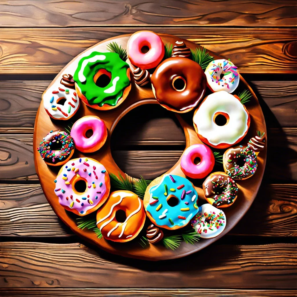 donut wreath