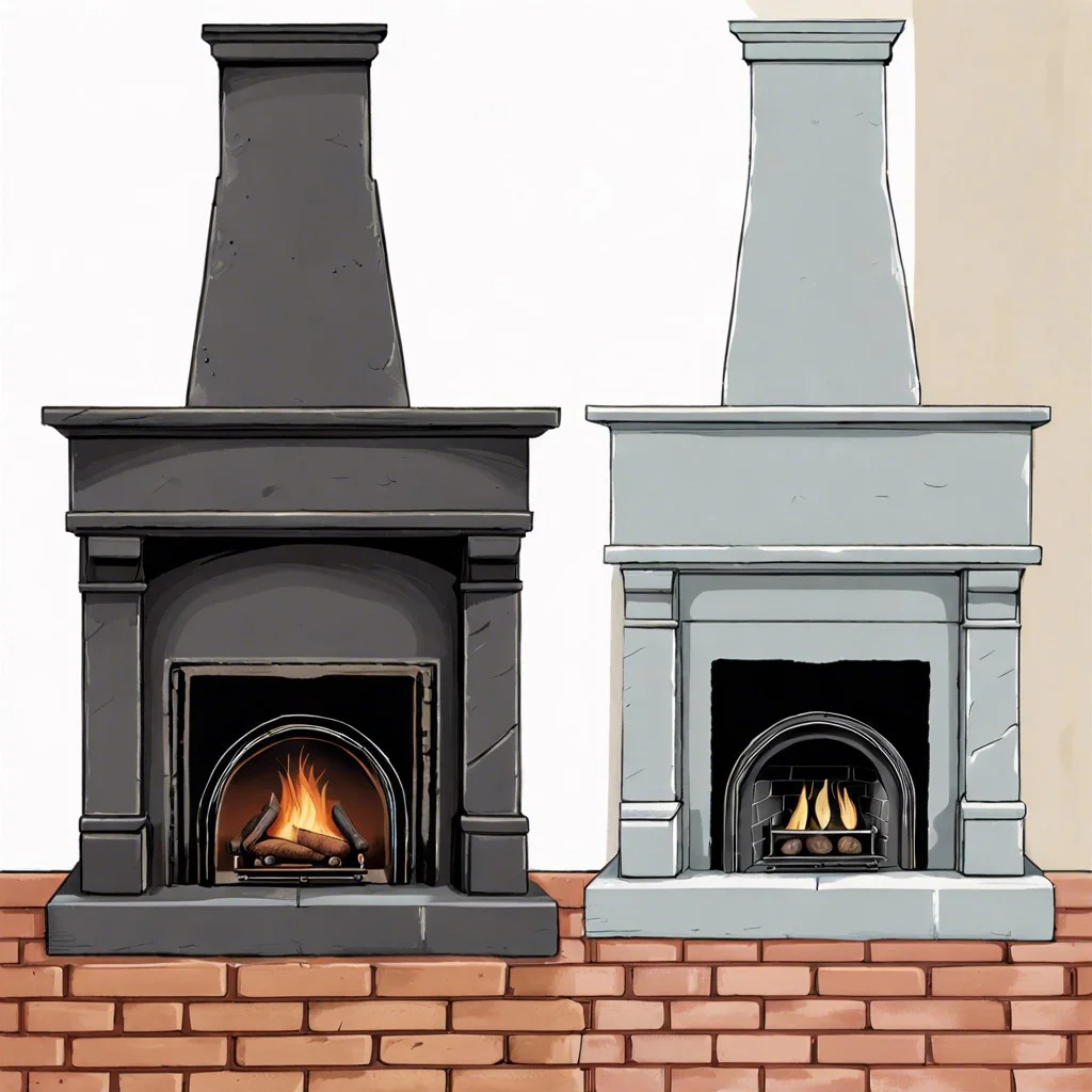 dos and donts when chalk painting your brick fireplace