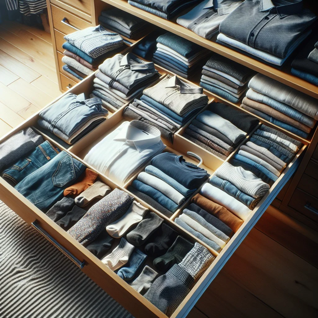 ensure clothes are thoroughly clean before storage