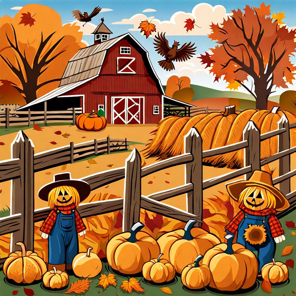 fall scarecrow display ideas