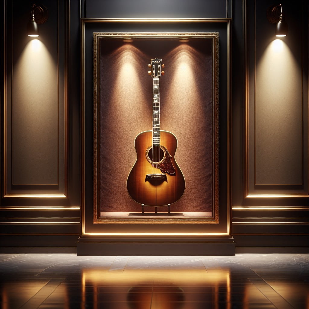 framed guitar display elevating your music
