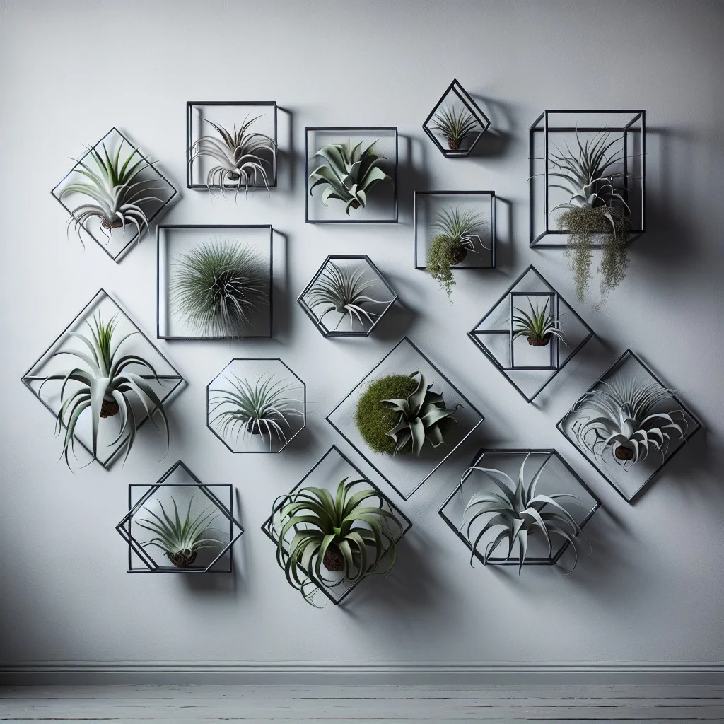 geometric metal frames