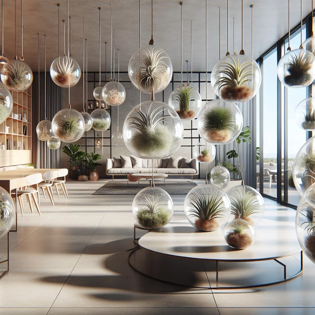hanging glass globes
