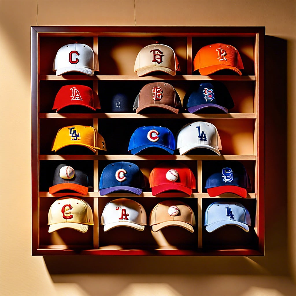 15 Easy DIY Baseball Hat Display Ideas for Stylish Organization
