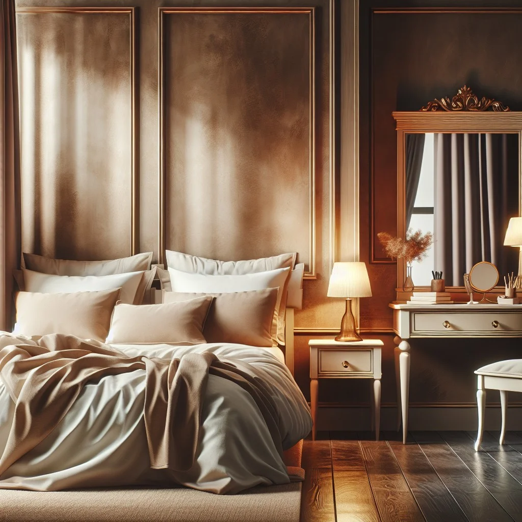 how brown chalk paint can transform your bedroom