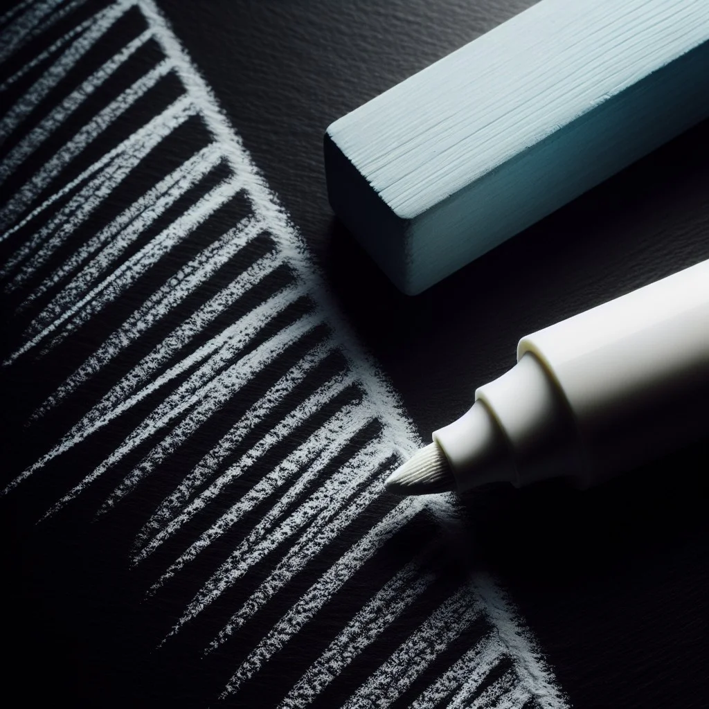how chalk markers differ from traditional chalk
