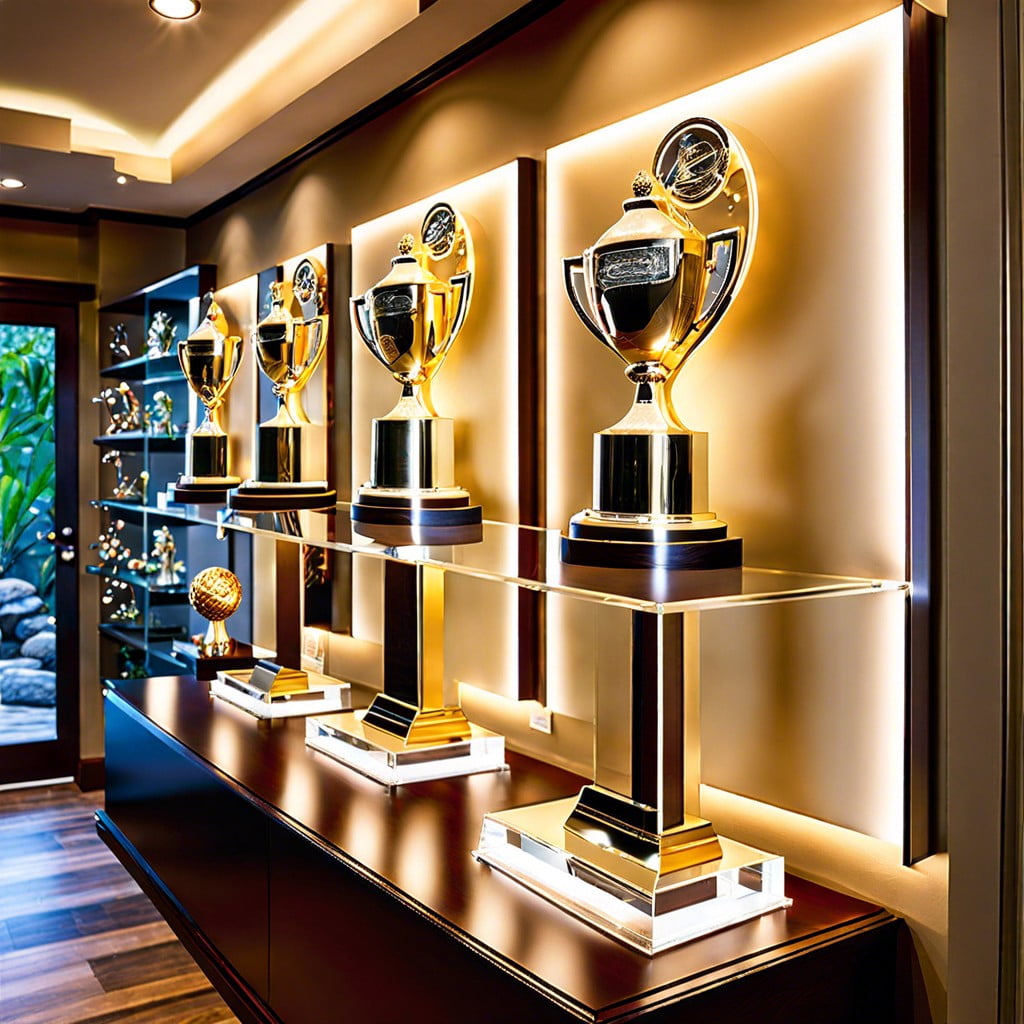 15 Trophy Display Ideas Creative Solutions For Showcasing Achievements