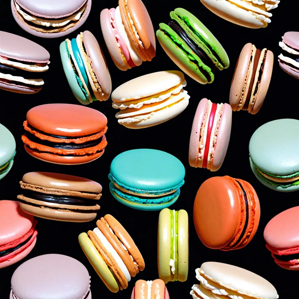 macaron celebrity portraits