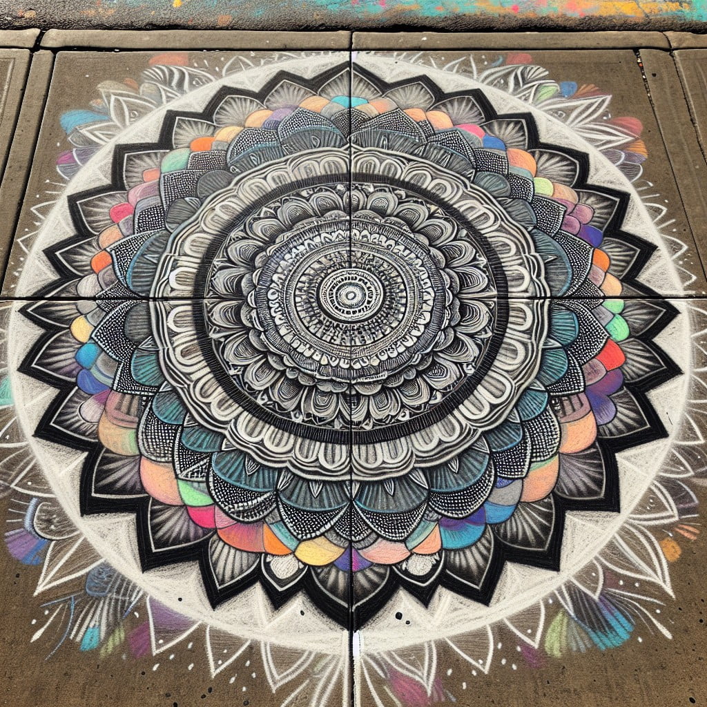 mandala patterns design intricate mandala patterns with your chalk drawings