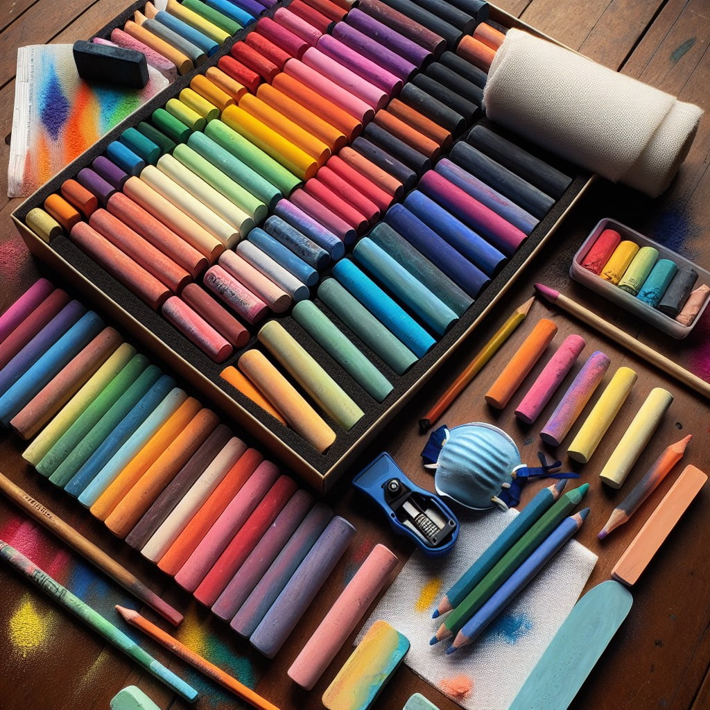 materials needed for chalk art