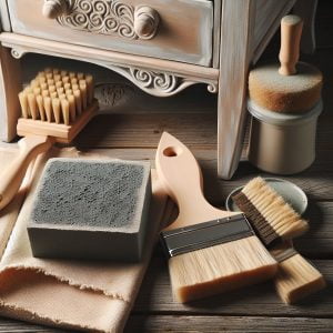 Stunning Diy Distressed Chalk Paint image
