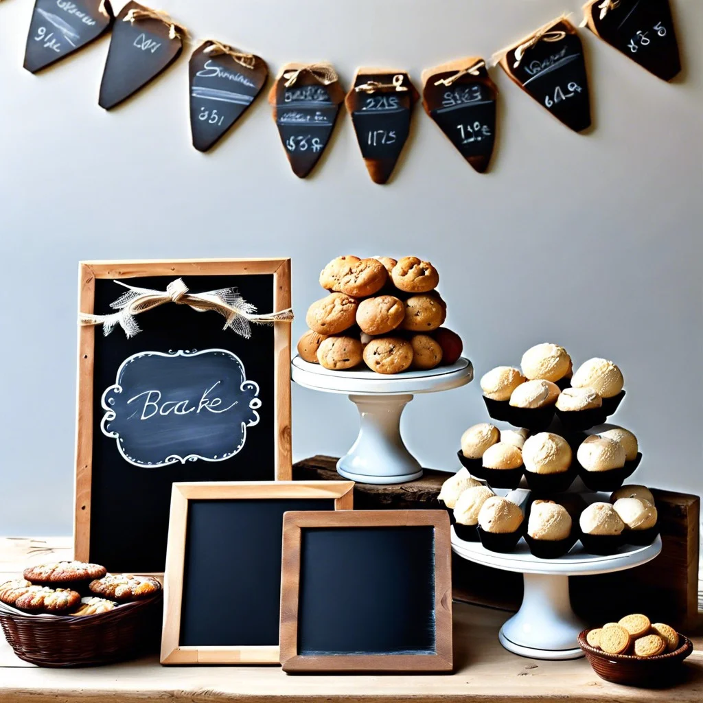 mini blackboards for prices