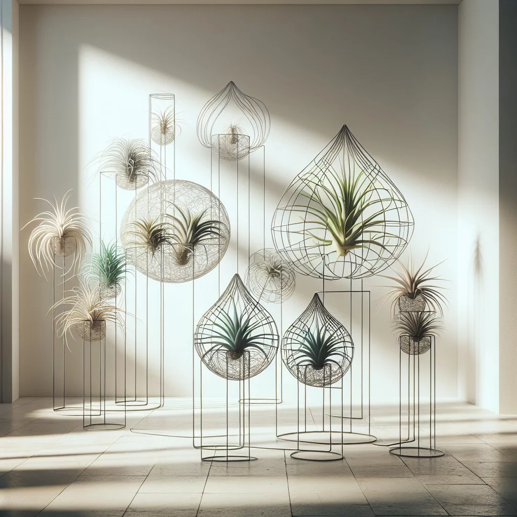 minimalist wire sculptures