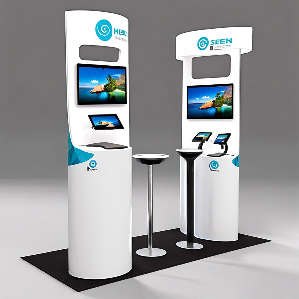 mobile interactive display stand