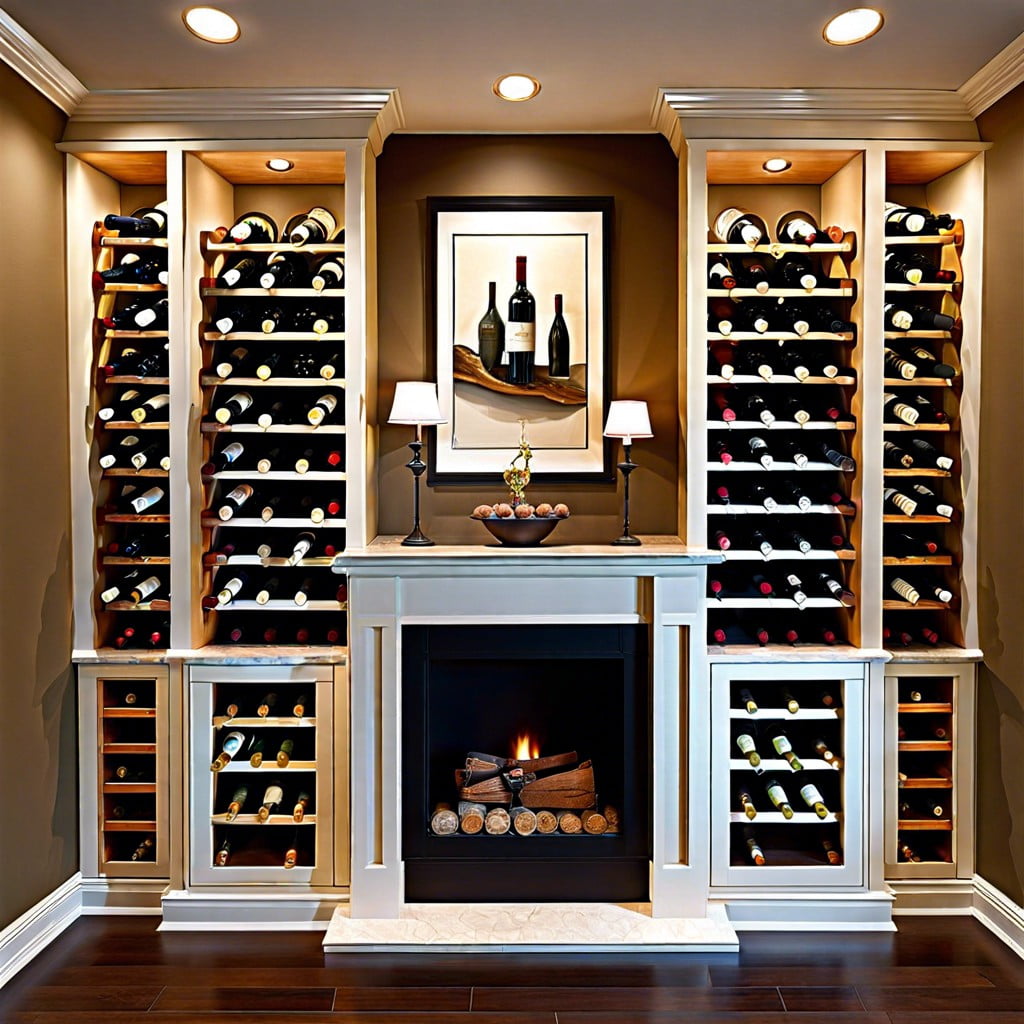 niche wine rack ideas for classy decor
