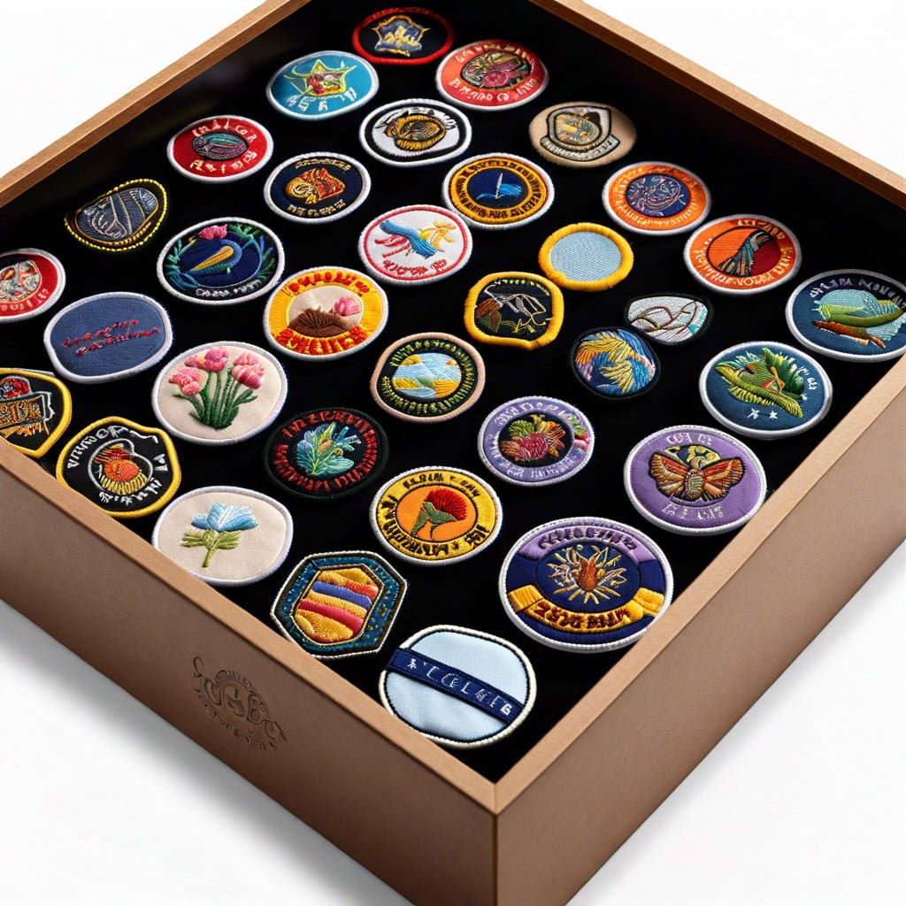 personalized patch display box