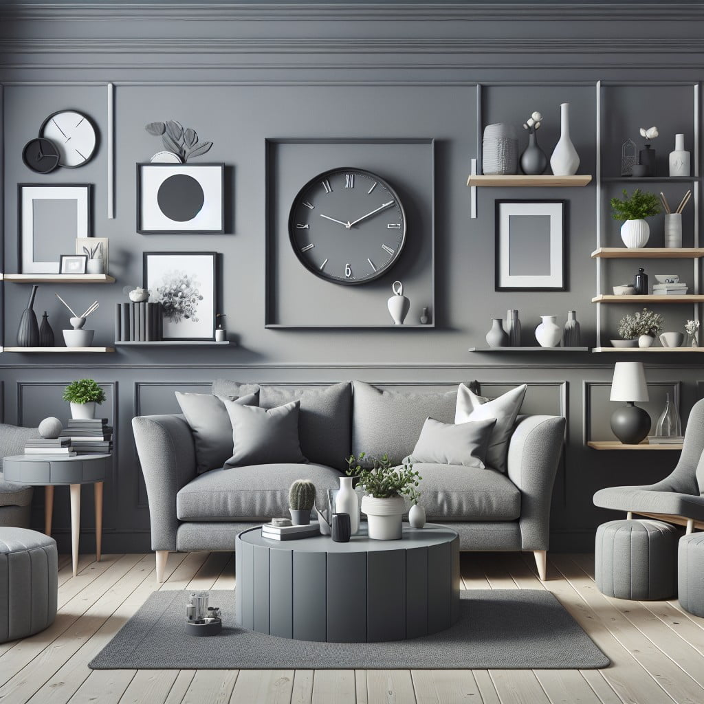 pewter gray chalk paint for modern interiors