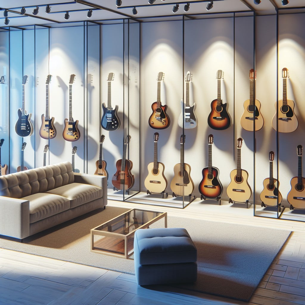 planning the ideal guitar display room
