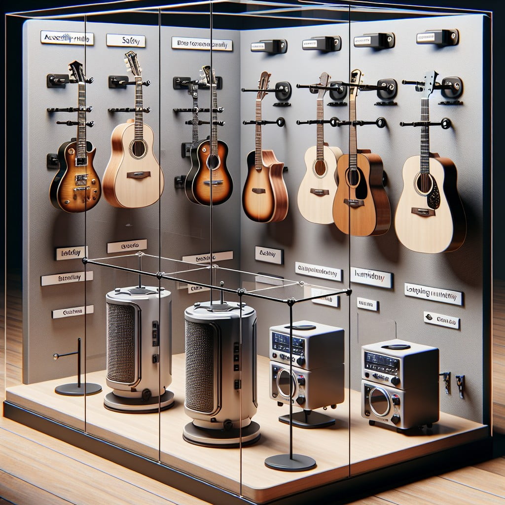 safety measures for protecting your guitar display