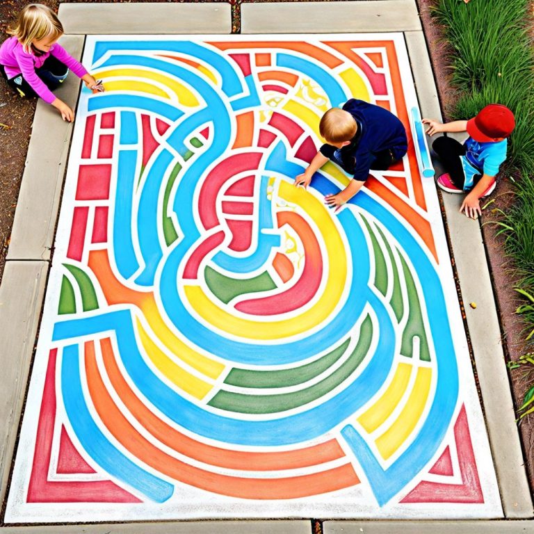 15 Creative Sidewalk Chalk Stencil Ideas for Your DIY Project