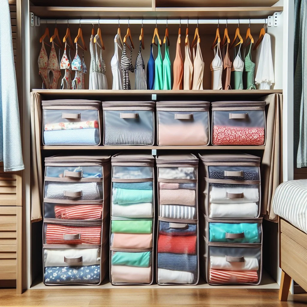 store swimsuits in a cool dry place