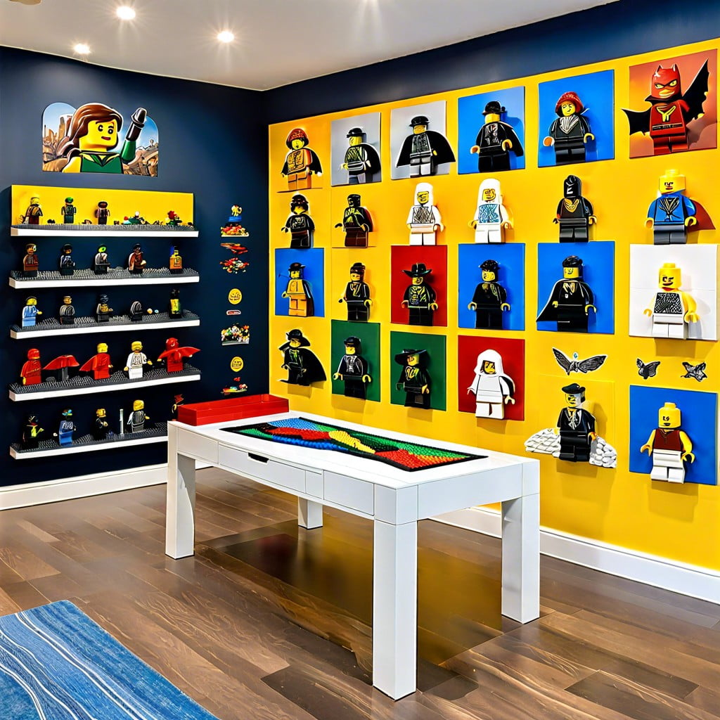 thematic wall decals enhance lego visual experience