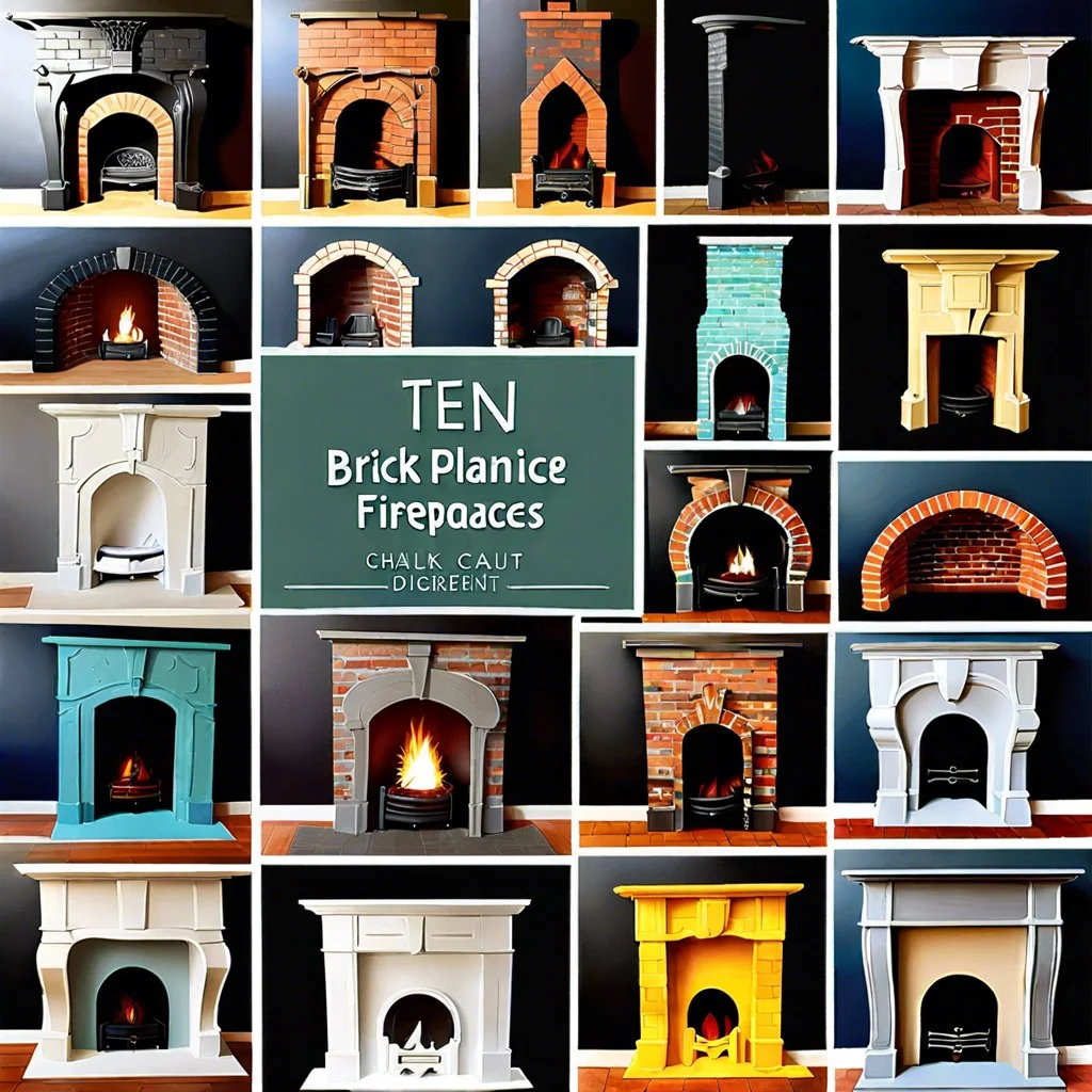 top ten creative chalk painting ideas for fireplace