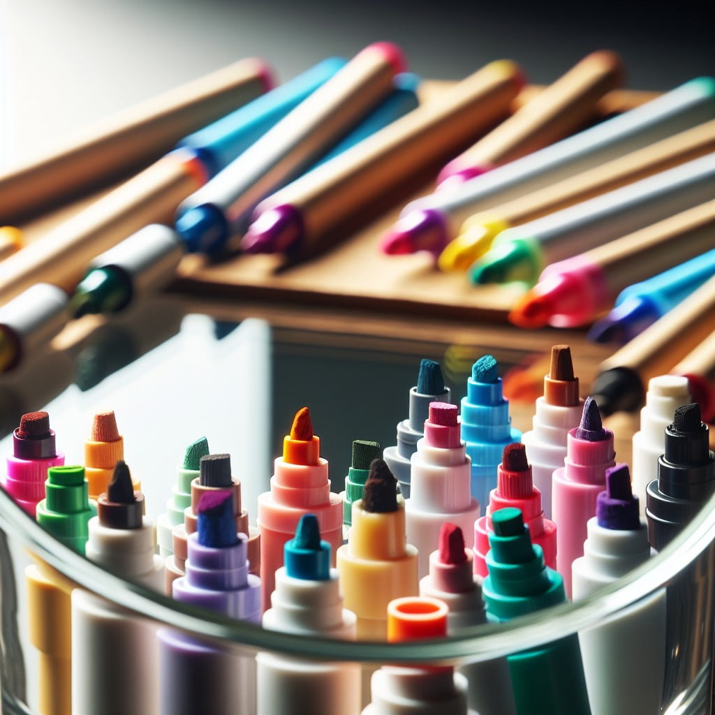 types of chalk markers suitable for glass