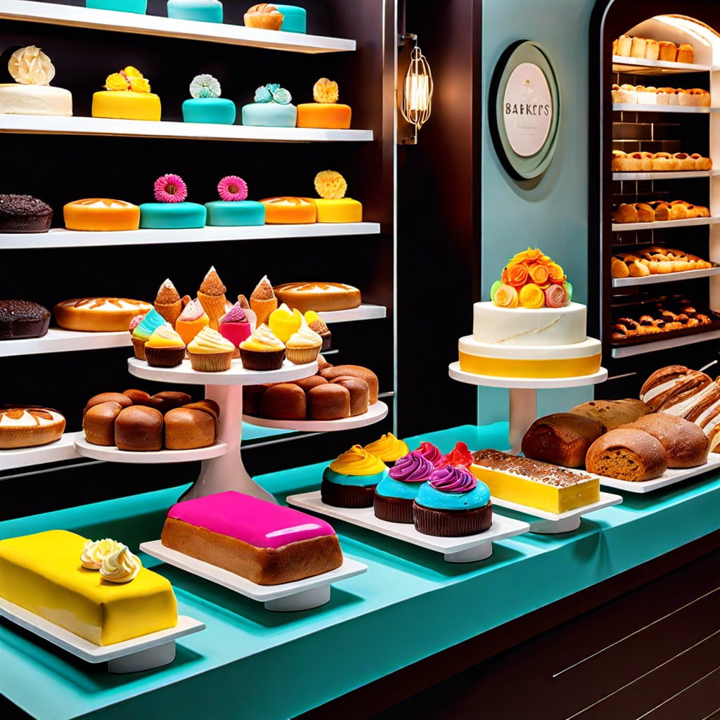 using color theory in bakery displays