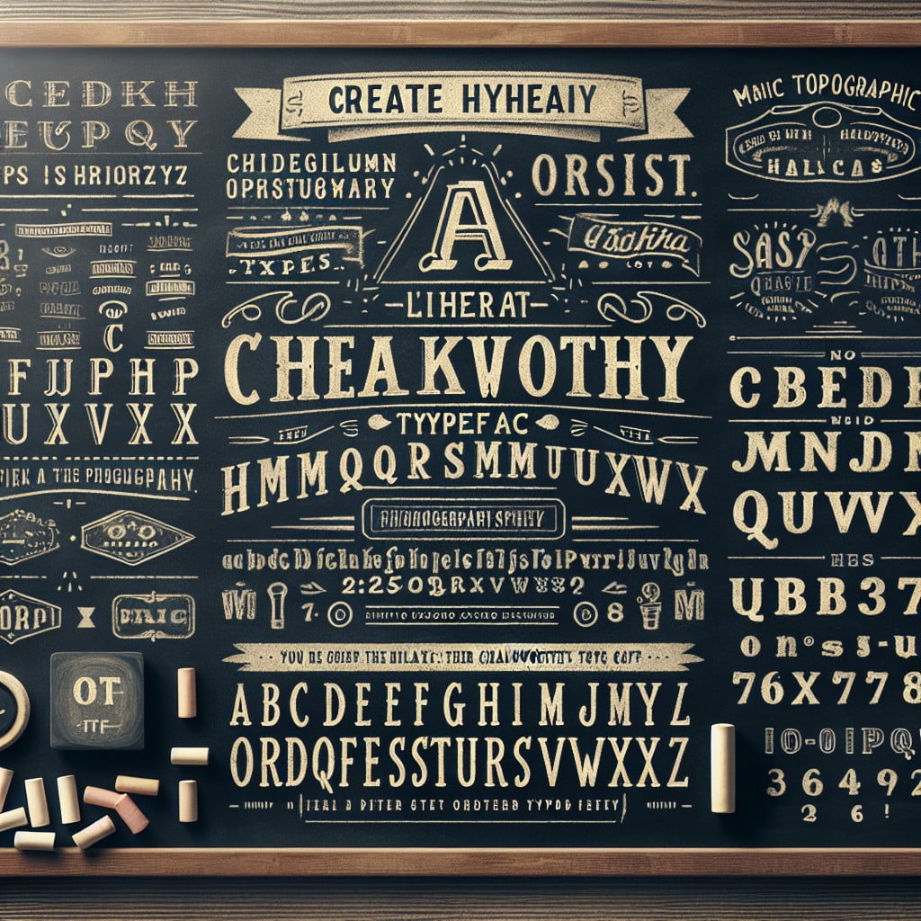 vintage chalkworthy typeface otf