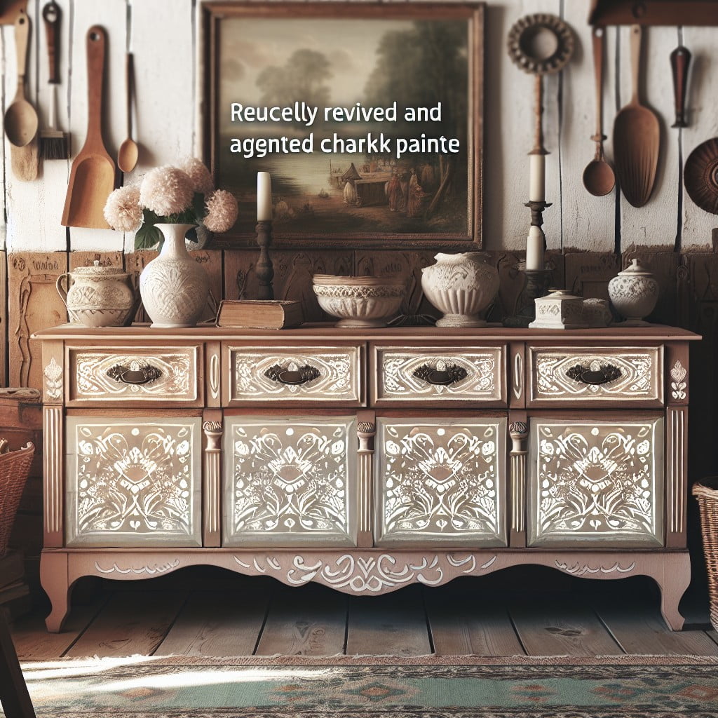 vintage charm restoring old dressers with chalk paint