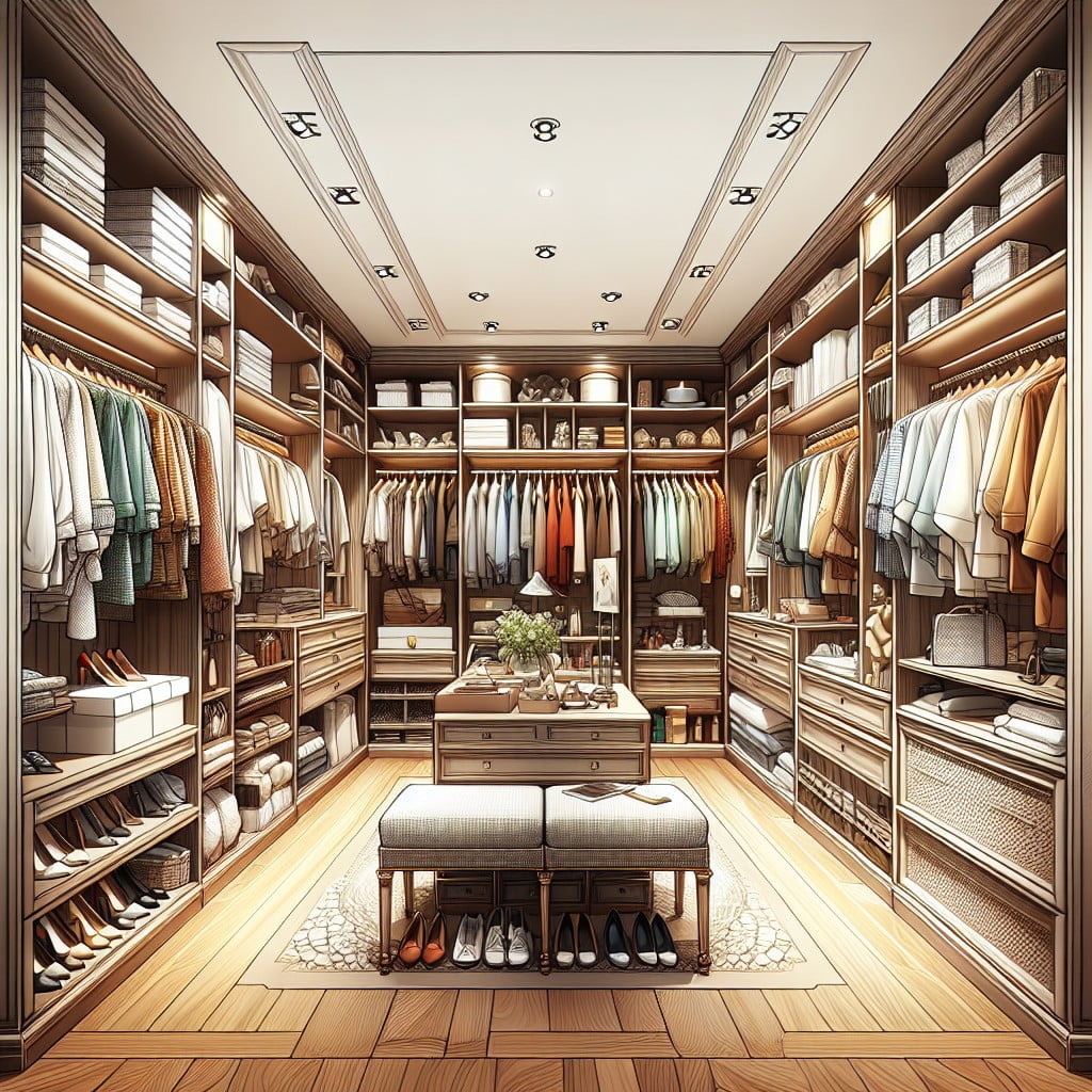 walk in closets features and benefits