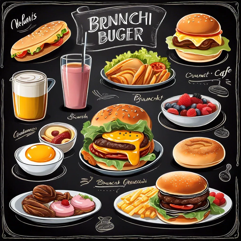 weekends special highlight chalkboard menu