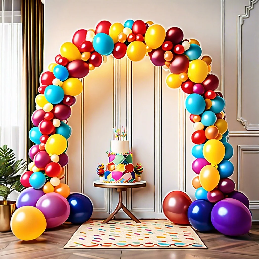 balloon pathway arch