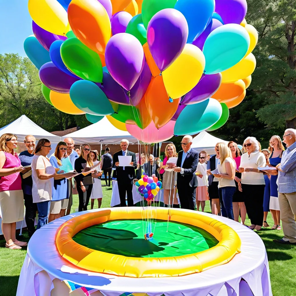 balloon wishing wells for fundraising events