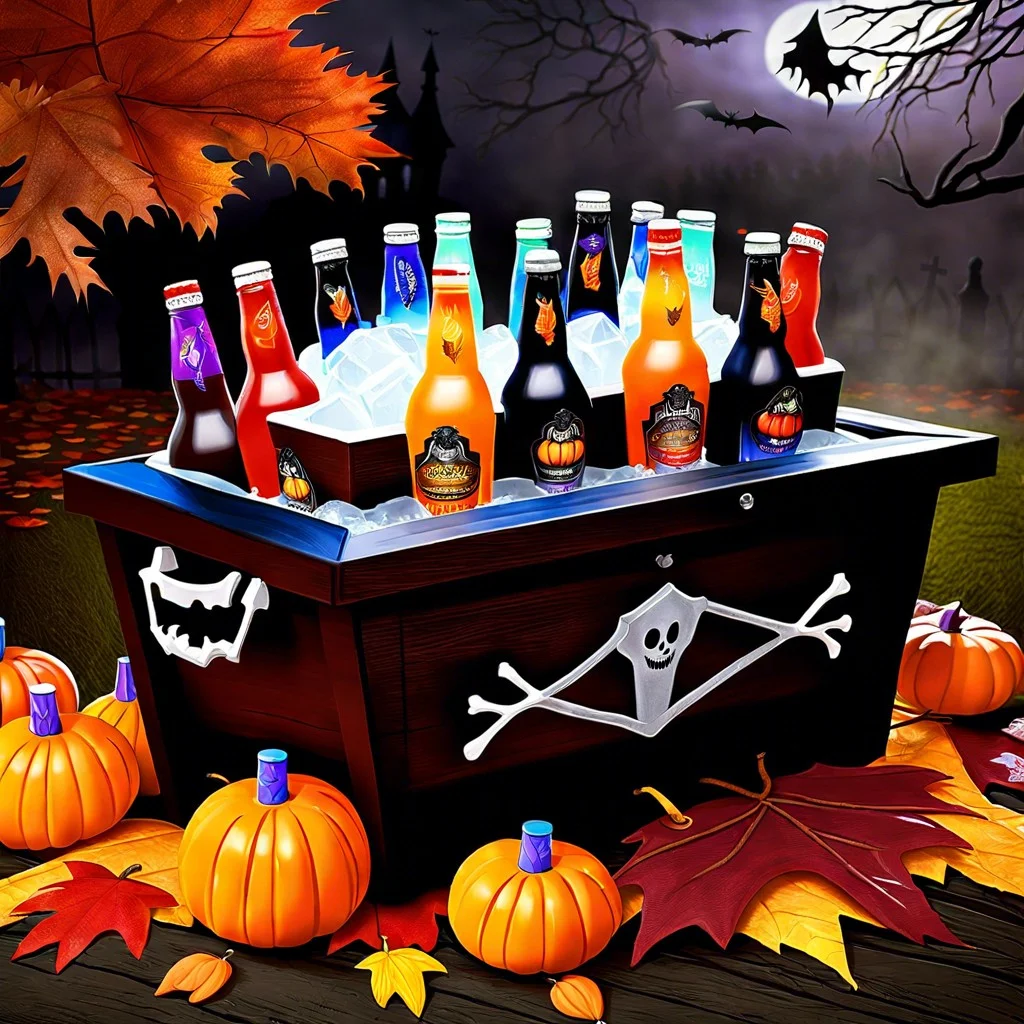 coffin cooler for beverages