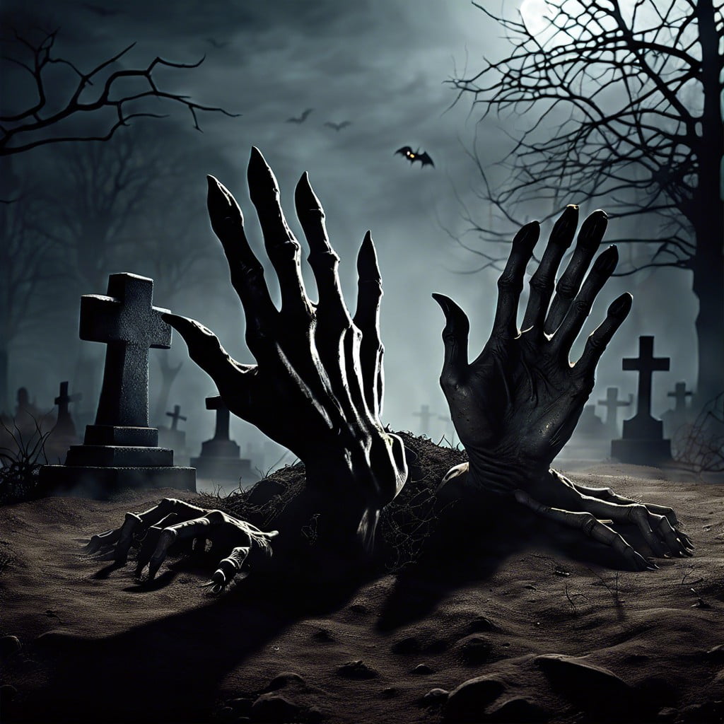 crawling graveyard hands